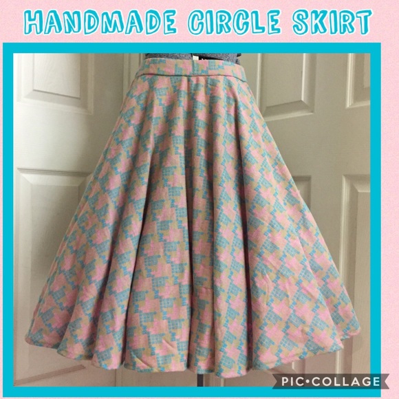 Vintage Dresses & Skirts - 🆕 RETRO circle SKIRT! 💕